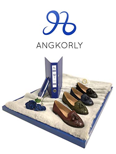 41FvF1GdvwL Angkorly - Zapatillas Moda Mocasines Flexible BCBG Planos Mujer Pompom Efecto Piel de Serpiente pitón Tacón Ancho 1.5 CM Angkorly - Zapatillas Moda Mocasines Flexible BCBG Planos Mujer Pompom Efecto Piel de Serpiente pitón Tacón Ancho 1.5 CM - Imagen 6