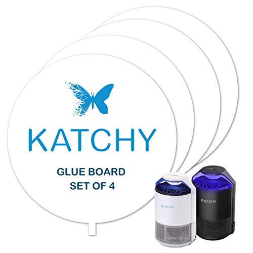 KATCHY Insect Trap Refillable Glue Boards (Set of 4)