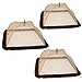 (3 Pack) Esfun Large Premium Pop-Up Mesh Screen Food Cover Tent Umbrella, 17 inch, Reusable and Collapsible Outdoor Picnic Food Covers Mesh, Net Food Covers Keep Out Flies, Bugs, Mosquitoes
