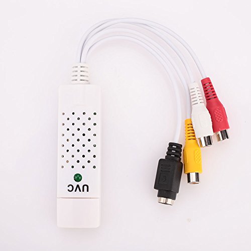 Cewaal USB 2.0 Video TV Tuner DVD AV Capture Card Converter Adapter for Win7 Win8