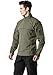 CQR CQ-TOS201-GRN_Large Men's Combat Shirt Tactical 1/4 Zip Assault Military Top Camo EDC TOS201