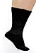 Wide Fit Crew Length Socks In Your Choice of Black, Dark Navy or Stone
