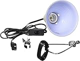 Fluker's Repta-Clamp Lamp with Switch for Reptiles