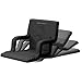 Stadium Seat 2-Pack - Bleacher Cushion Set with Padded Back Support, Armrests, 6 Reclining Positions, and Portable Carry Straps by Home-Complete