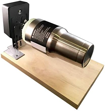 SHOPBXB Cuptisserie DIY Kit by BXB | Rotisserie and Rotater Grill | Perfect Cup Turner & Mugtisserie | Universal Heavy Duty Stainless Steel