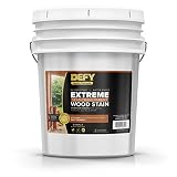 DEFY Extreme 5 Gallon Semi-Transparent Exterior Wood Stain, Butternut