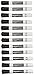 AmazonBasics Low-Odor Dry Erase White Board Markers - Chisel Tip - 12 Pack, Black primary