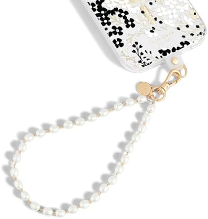 Amazon.com: CASETiFY Pearl Phone Strap - White : Cell Phones