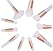 Hecentur Unicorn Design Makeup Brush Set Fashion Unicorn Handle Shape Make Up Brushes for Foundation Eyebrow Eyeliner Blush Cosmetic Concealer Makeup Brushes Set, 10PCS