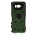 Battery Door Back Cover Glass Housing Case Battery Cover Adhesive Sticker for Samsung Galaxy S8 G950 with Two Logo (Black)