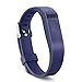 GinCoband 3 PCS Replacement Bands with Adjustable Metal Clasp for Fitbit Flex Wristband