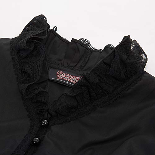 SCARLET-DARKNESS-Bottoni-da-Donna-in-Stile-Vittoriano-con-Bottoni-gotici-vittoriani
