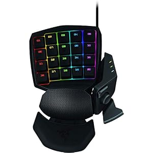 Razer Orbweaver Chroma Tastiera da Gioco, Nero