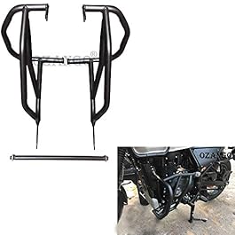 OZANGO Bike Heavy Duty Leg Crash Guard Engine Frame Leg Guard Compatible for Royal Enfield Himalayan