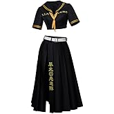 DUNHAO COS Men's Outfit Revengers Cosplay Costume Manjirou Sano Uniform Halloween