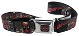 Deadpool Marvel Seatbelt Belt Comic Panels