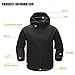 FREE SOLDIER Men Outdoor Water Resistant Tactical Softshell Hooded Jacket