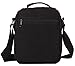 Veenajo Small Canvas Vintage Shoulder Bag Multi-Pockets Crossbody Business Messenger Bags black
