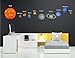 Pop Decors Fabric Wall Sticker, Solar Planets