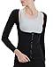 Roseate Women's Body Shaper Waist Trainer Sweat Top Long Sleeve Shirt Weight Loss Shapewear Neoprene