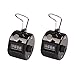 HDE Handheld 4-Digit Number Counter Mechanical Tally Lap Tracker Manual Clicker - 2-Pack (Black)