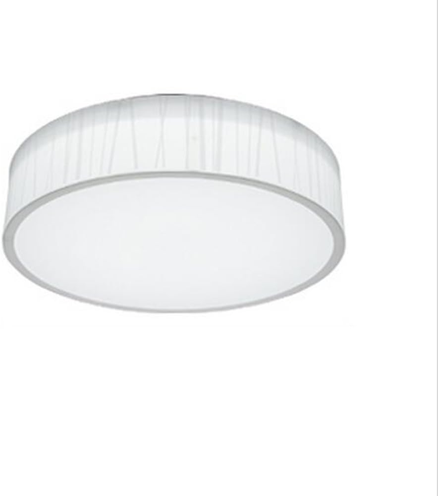 CAIXIA- Flush Mount LED Ceiling Light Round Acrylic Bedroom Lighting Modern Simple Balcony Aisle Hood Kitchen Door Lighting Bulb Included (Color : Whitelight-Medium -40cm*9cm)