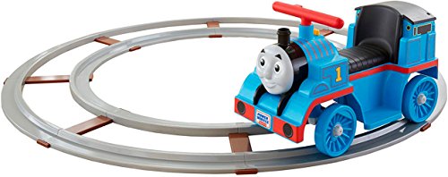 41Fve8tIFLL - Power Wheels Thomas &amp; Friends, Thomas Train with Track [Amazon Exclusive]