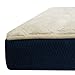 Simmons Beautyrest Thera Bed Orthopedic Memory Foam Dog Bed and Kennel / Crate Mat