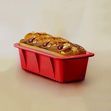 Bulfyss Silicone Fruit Cake Bakeware Pan Mould, Multicolour, 20x7.5x7cm