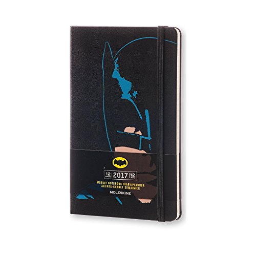 Moleskine 2017 Batman Limited Edition Weekly Notebook 12m Large Black Hard Cover 5 X 8 25 Buy Online In Dominica At Dominica Desertcart Com Productid 33309384