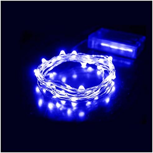 LED 2M String Light Ularmo 20 LEDs Copper Wire Fairy Lights Outdoor Indoor Christmas Wedding Party Decor (Blue)