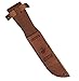 KB1250S - KaBar - BROWN LEATHER SHEATH- USMC LOGO - FITS 1250-1252