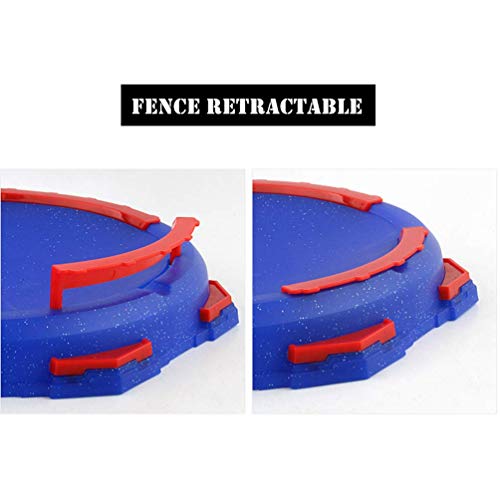 3T6B Battling Top Battle Arena Training Ground Bey Battle Burst Stadium Battle Arena (Blue)