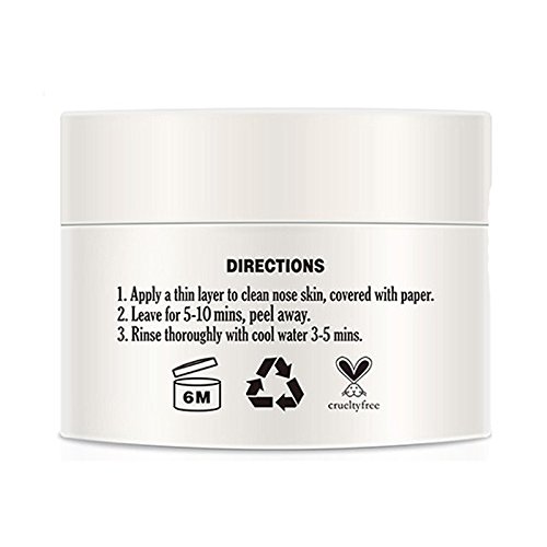 Nose Blackhead Mask-with 40pcs Parper Nose Pore Cleansing Strips Blackhead Peel Off Mask Pack - Thumbnail 4