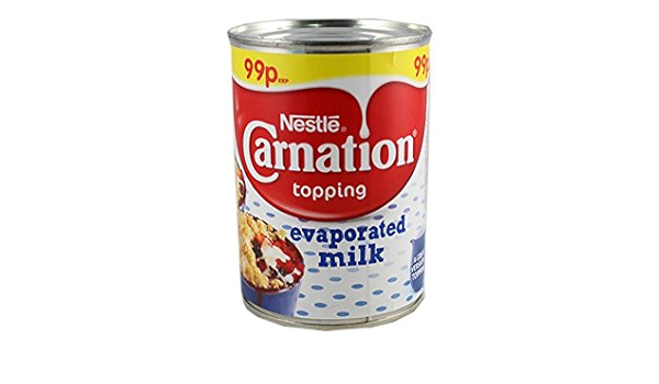 Carnation Evaporated Milk 410 g : Amazon.es: Alimentación y ...