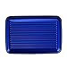 I3C Aluminum Wallet, Rfid Blocking Credit Card Holder Case Wallet Protector Aluminum Wallet for Credit Card Security Blue