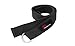 ProsourceFit Metal D-Ring Yoga Strap 8’ Durable Cotton for Stretching and Flexibility