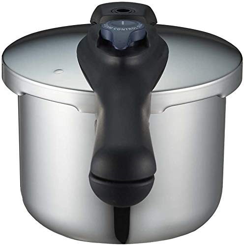 Pearl Metal Pressure Cooker 3.5L IH Support 3-Layer Bottom Conversion Style Recipes Included Quick Eco H-5040