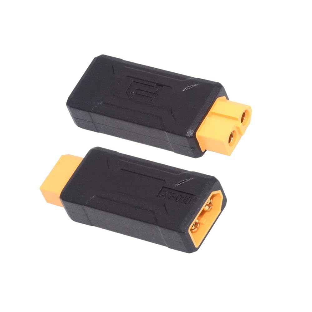 NFHK Adapter XT60 Male SC100 Protocol to XT60 Female Fast Charging Adapter for RC Lipo Battery Quadcopter Multicopter Aeromodelling
