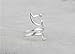 Helen de Lete Innovative Lovely Cat Kitty Sterling Silver Ring L Size for Women