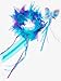 Little Adventures Teal Wand & Halo Tiara Fairy Princess Dress Up Costume Accessory