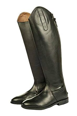 HKM Herren Reitstiefel Italy Soft Leder Normal/Extra Weit