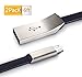 ilikable Micro USB Charging Cable, 2 Pack 6FT High Speed Android Charger Cord with Zinc Alloy Connector