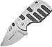 Boker Plus 01BO605 CLB Subcom Titan VG-10 Folding Knife with 1-7/8 in. Straight Edge Blade, Titanium