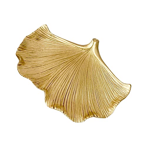 Pewery Jewelry Dish, Resin Small Leaf Shaped Ring Holder Jewelry Organizer, Trinket Dish Mini Tray for Christmas Birthday Wedding Gifts