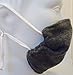 Breathe Healthy Double Layer Fleece Face Mask; Cold Weather COPD - Charcoal Gray