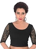 Vibes Designer Full Stitched Stretchable free size Saree Blouse (With Full Sleeves)