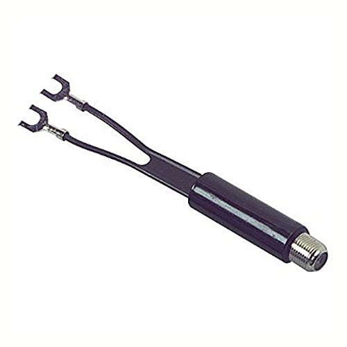 10 Pack 75 to 300 Ohm Matching Transformer 5 - 900 MHz UHF/VHF/FM Balun Antenna Twin Lead Indoor Off-Air UHF VHF Audio Video Coax Cable Female Balum Adapter