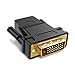 UGREEN High Speed HDMI Female to DVI 24+1 DVI-D Male Adapter Gold Plated Support 1080P for HDTV, Plasma, DVD and Projector