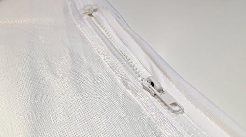 Allassea Gold Nano Net Pest Killing Mattress Encasement, Queen - Kills Bed Bugs, Dust Mites, Lice, Ticks, and Fleas in 24-Hours or Less!